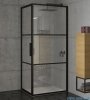 Riho Grid GB201 kabina prysznicowa 80x100cm czarna G004009121